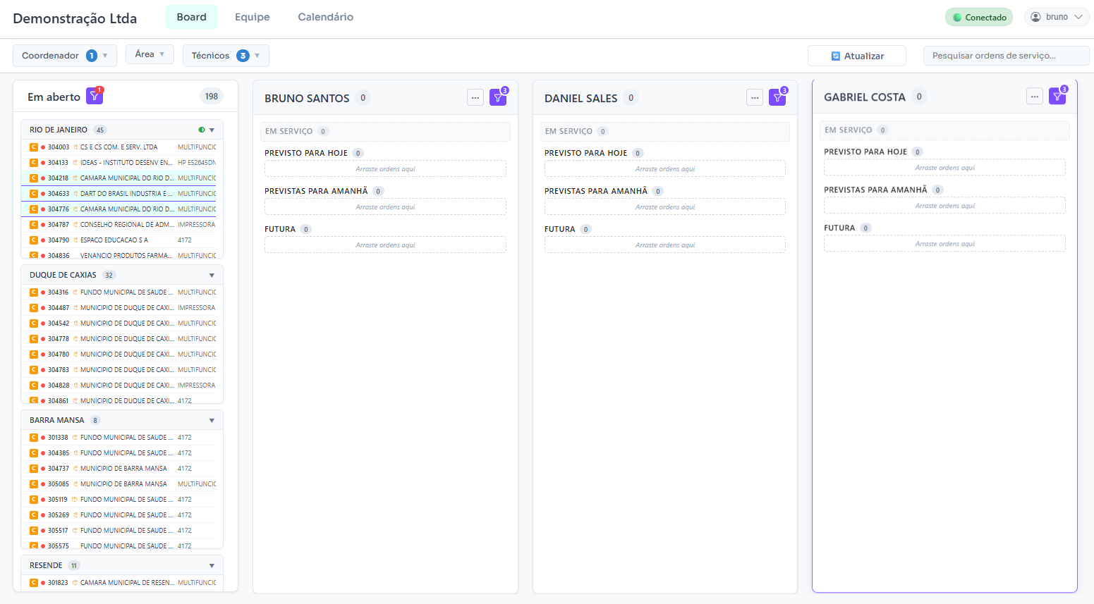Verve ERP Dashboard Preview